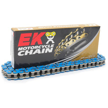 Load image into Gallery viewer, EK CHAINS 420 HD BLUE 136 LINK MX CHAIN