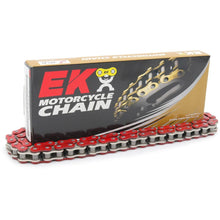 Load image into Gallery viewer, EK CHAINS 420 HD RED 130 LINK RACE CHAIN