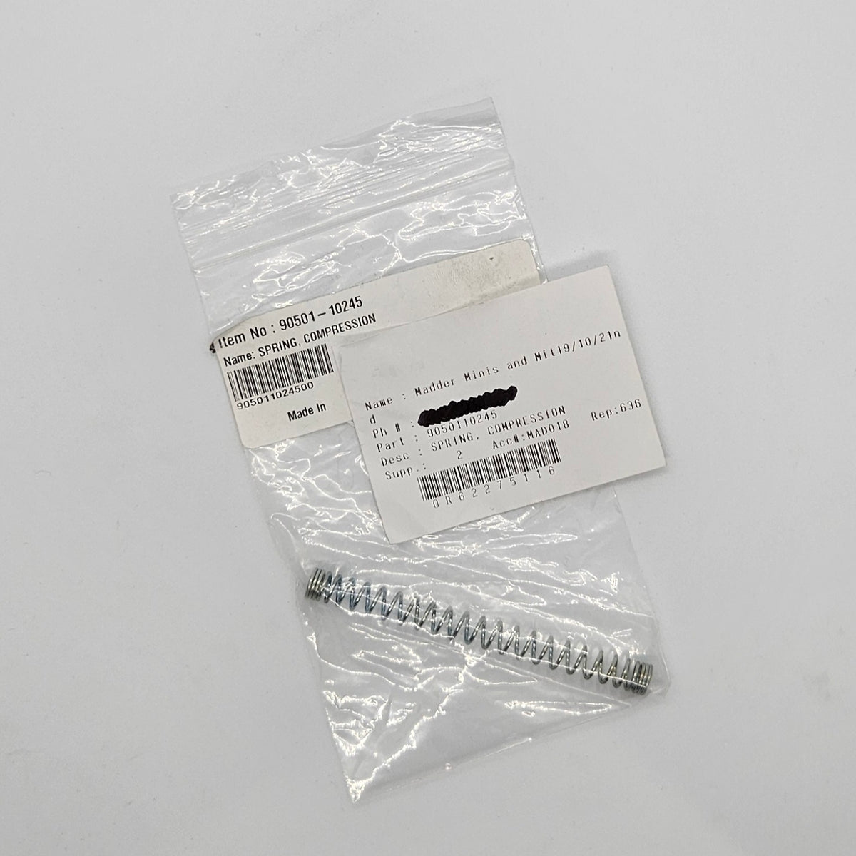 Yamaha Rear Brake Rod Return Spring – Fits TTR90, TTR110, TTR125, TW200, XT225, V-Star 250