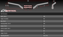 Load image into Gallery viewer, RENTHAL - 7/8" 110CC PLAYBIKE BARS