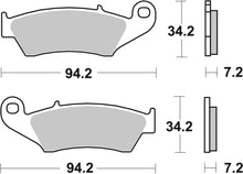 Load image into Gallery viewer, SBS - FRONT BRAKE PADS - CRF125F