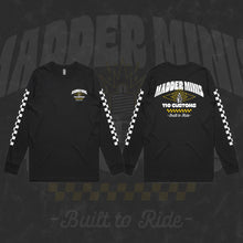Load image into Gallery viewer, MADDER MINIS - "BUILT TO RIDE" LONG SLEEVE TEE