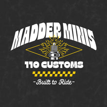 Load image into Gallery viewer, MADDER MINIS - "BUILT TO RIDE" LONG SLEEVE TEE