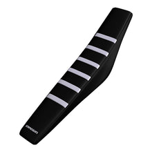 Load image into Gallery viewer, STRIKE SEATS - GRIPPER RIBBED SEAT COVER - CRF110/CRF125 19-26 (WHT/BLK/BLK)