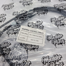 Load image into Gallery viewer, MADDER MINIS - EXTENDED THROTTLE CABLES - TTR110