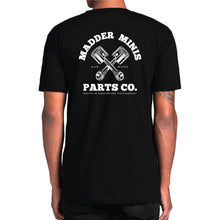Load image into Gallery viewer, MADDER MINIS - BLACK "BUST UPS & DUST UPS" TEE