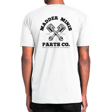 Load image into Gallery viewer, MADDER MINIS - WHITE "BUST UPS & DUST UPS" TEE