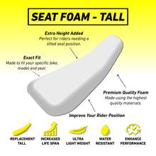 Load image into Gallery viewer, STRIKE SEATS - TALL SEAT FOAM - KLX110 02-23