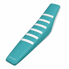 Load image into Gallery viewer, STRIKE SEATS - GRIPPER RIBBED SEAT COVER - CRF110/CRF125 19-26 (WHT/TEA/TEA)
