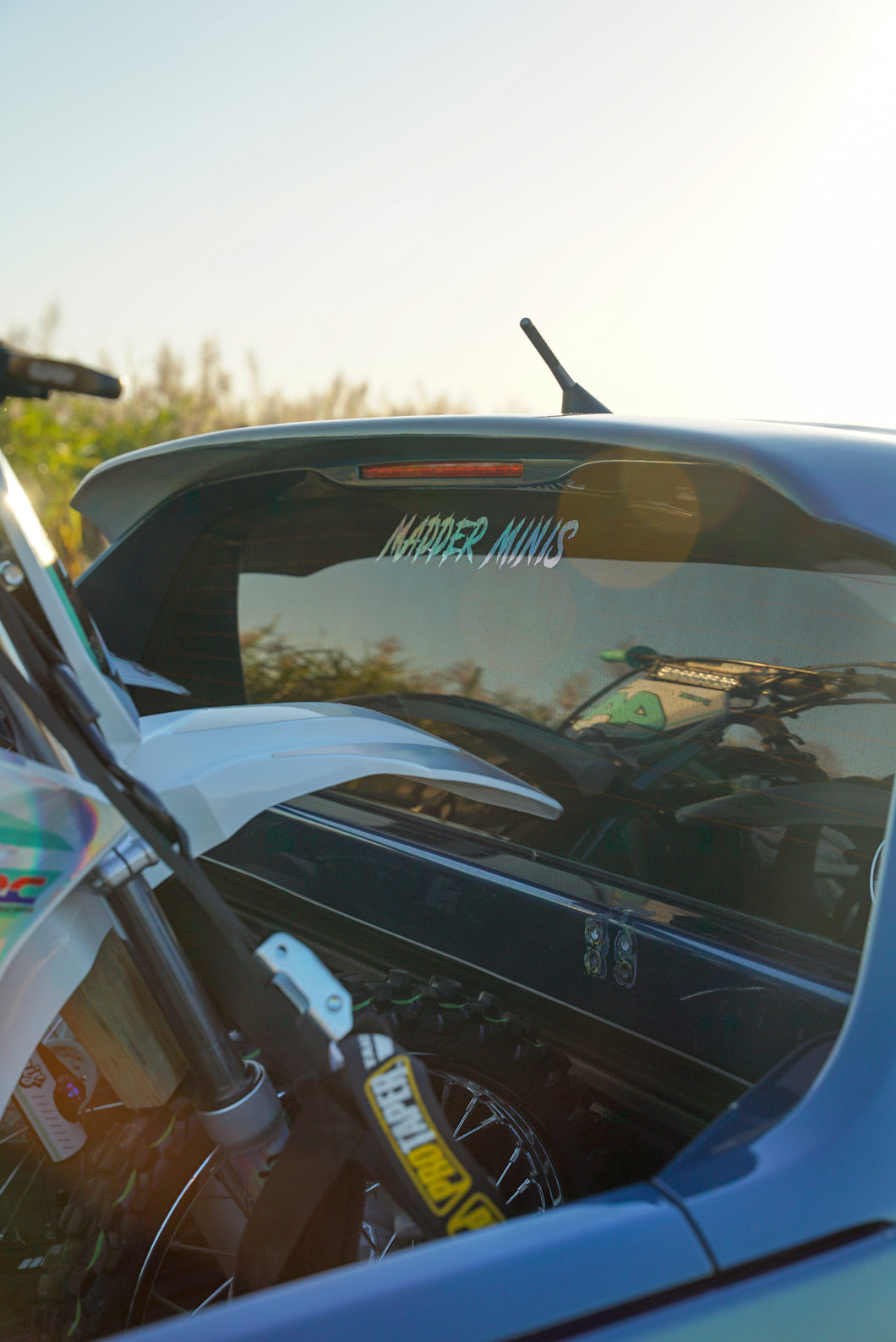 MADDER MINIS - HOLOGRAPHIC VINYL MINI DECAL