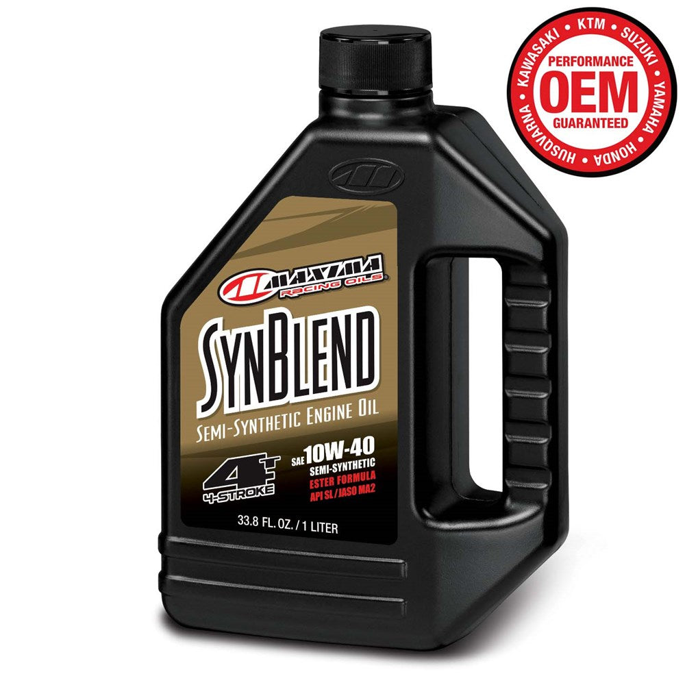 MAXIMA 1L 10W40 SYNTHETIC 4 STROKE ENGINE OIL