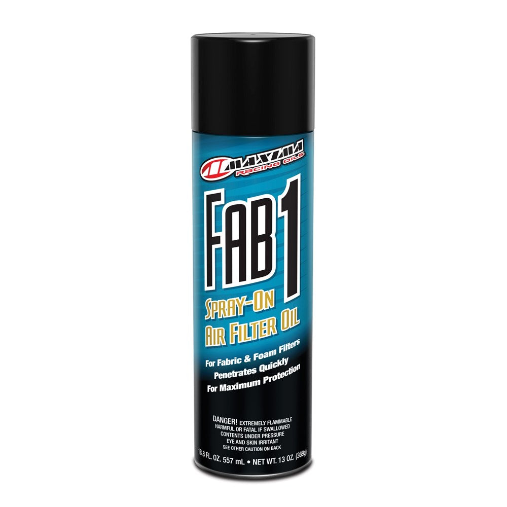 MAXIMA FAB-1 FABRIC & FOAM FILTER SPRAY 556ML / 18.8OZ