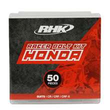 Load image into Gallery viewer, RHK - HONDA RACER BOLT KIT - 50 PIECES
