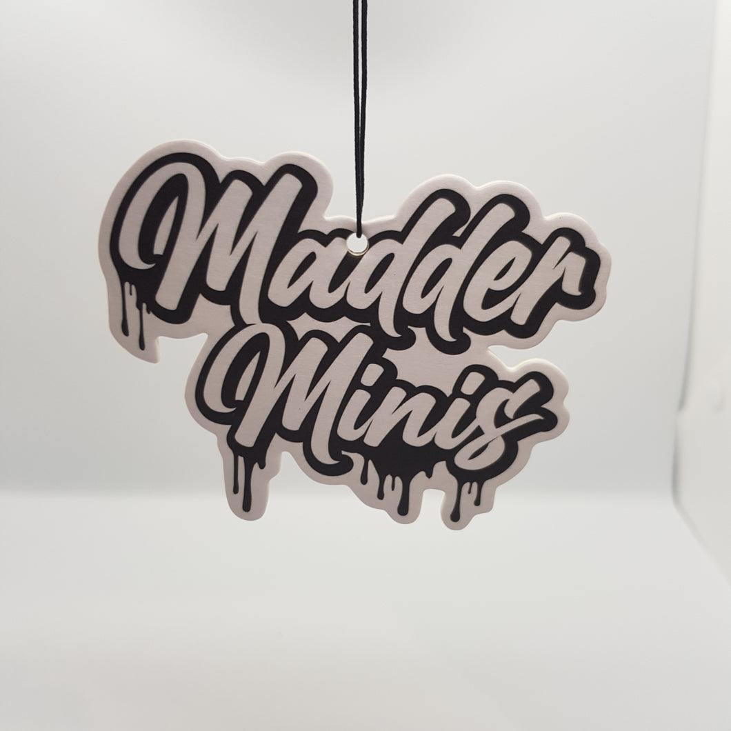 MADDER MINIS - OG LOGO AIR FRESHENER (BLACK ICE)