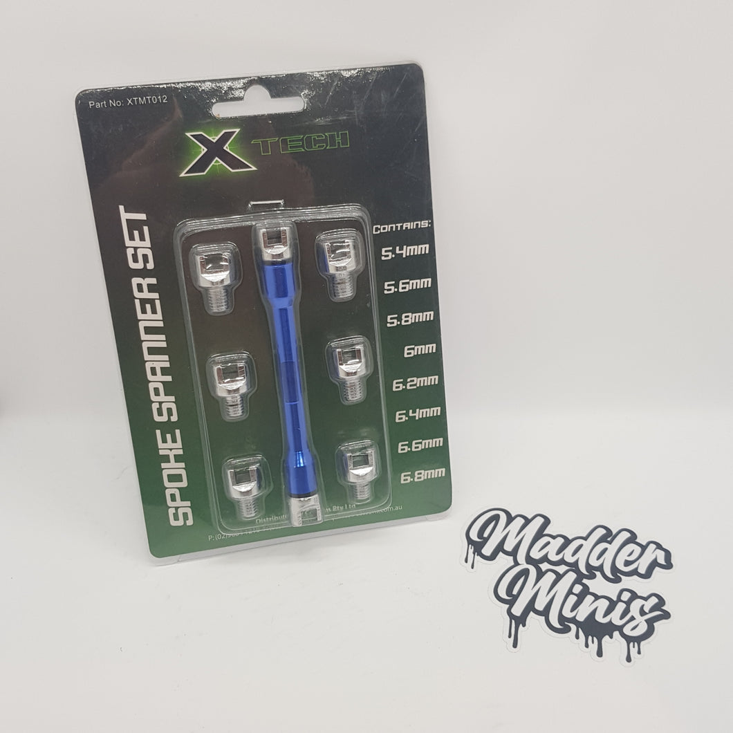 X TECH - SPOKE SPANNER SET