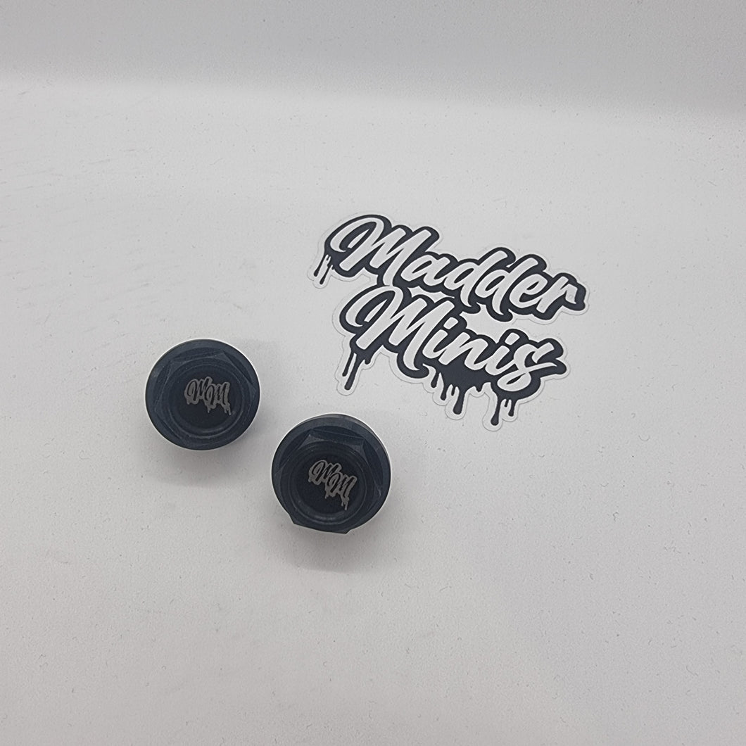 MADDER MINIS - KLX/TTR BILLET FORK CAPS