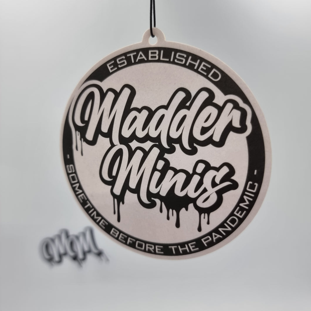 MADDER MINIS - EST LOGO AIR FRESHENER (GRAPE)