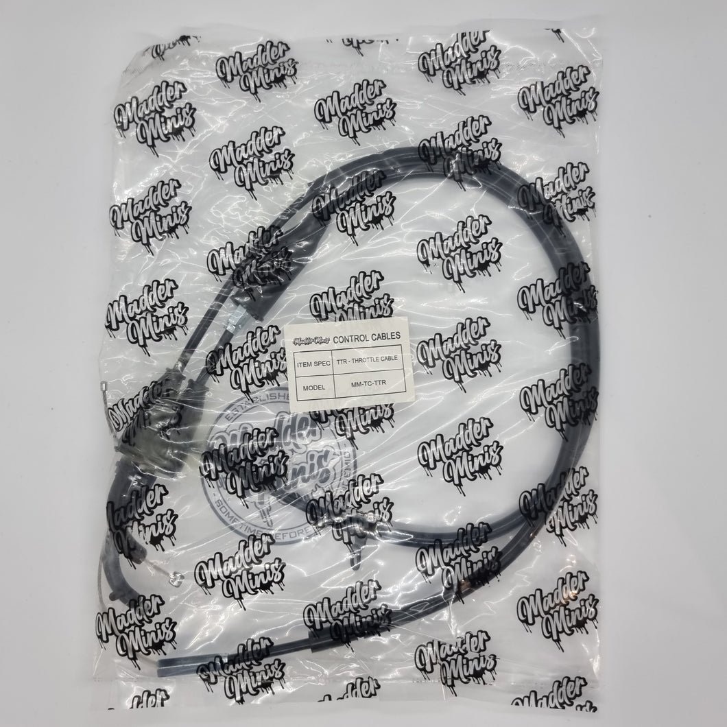 MADDER MINIS - EXTENDED THROTTLE CABLES - TTR110