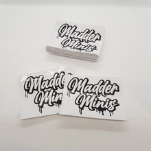 Load image into Gallery viewer, MADDER MINIS - &quot;MADDER MINIS&quot; LOGO STICKER
