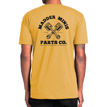 Load image into Gallery viewer, MADDER MINIS - MUSTARD &quot;BUST UPS &amp; DUST UPS&quot; TEE
