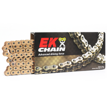 Load image into Gallery viewer, EK CHAINS 420 HD GOLD MX CHAIN 136L
