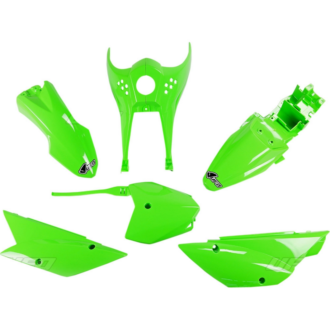 UFO - KLX110 10-24 GREEN PLASTICS KIT