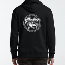 Load image into Gallery viewer, MADDER MINIS - BLACK &quot;ESTABLISHED&quot; PULLOVER HOOD
