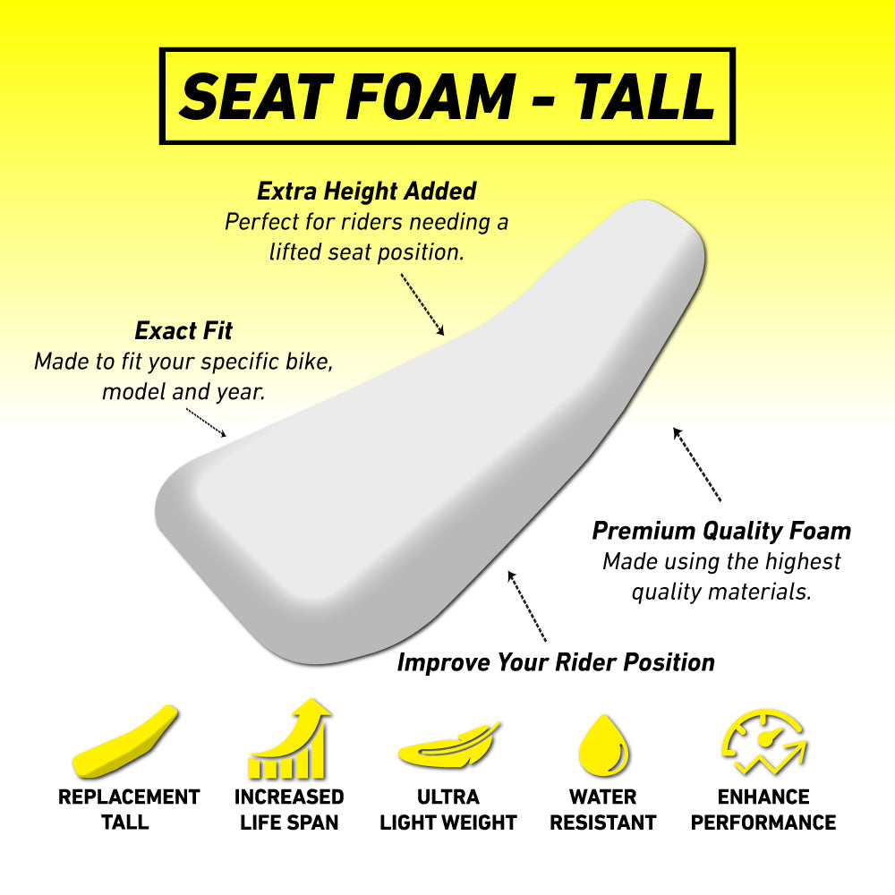 STRIKE SEATS - TALL SEAT FOAM - KLX110 02-23