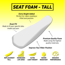 Load image into Gallery viewer, STRIKE SEATS - TALL SEAT FOAM CRF110/125F 19 ON
